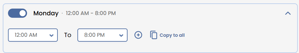 Zoho Desk My Availability